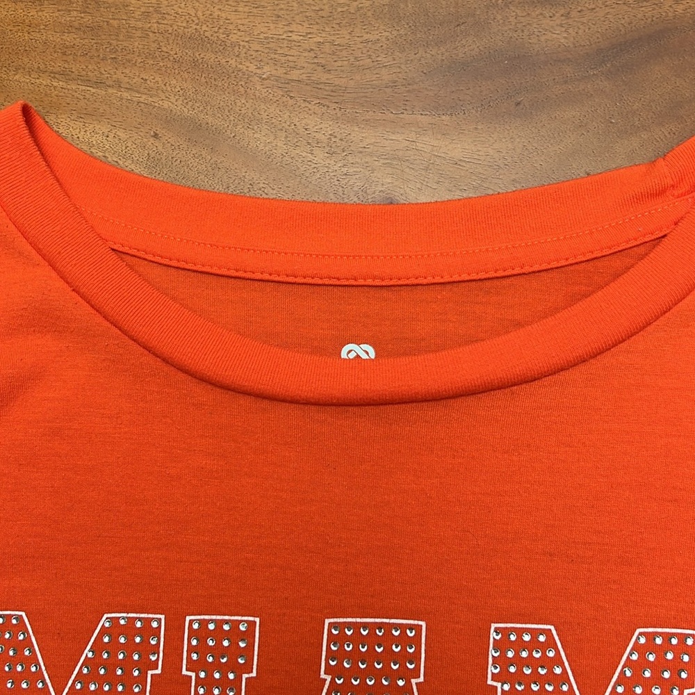 Miami Hurricanes Football Tee Shirt Sz L - Picture 3 of 6
